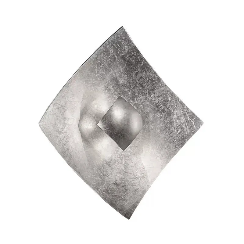 B-Ware Kögl Wandleuchte Quadrangolo in Silber 50 x 50 cm Wandlampe Lampe Leuchte Spot