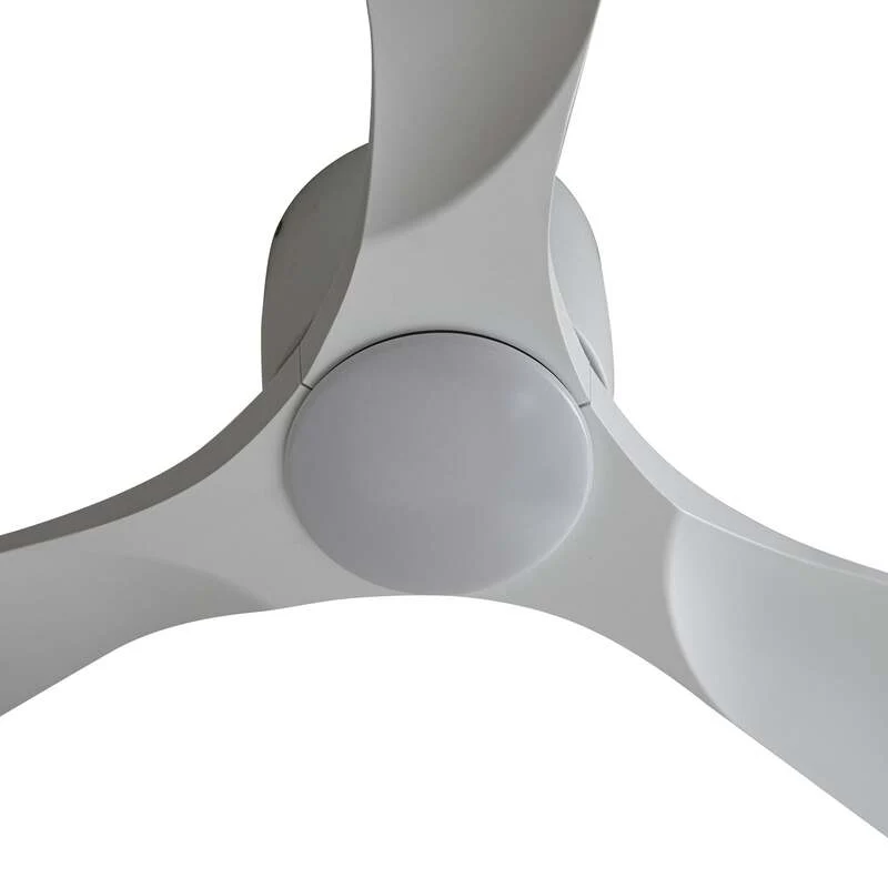 B-Ware Deckenventilator Ventilator Lampe LED Smart Lucande Moneno weiß WLAN Tuya App