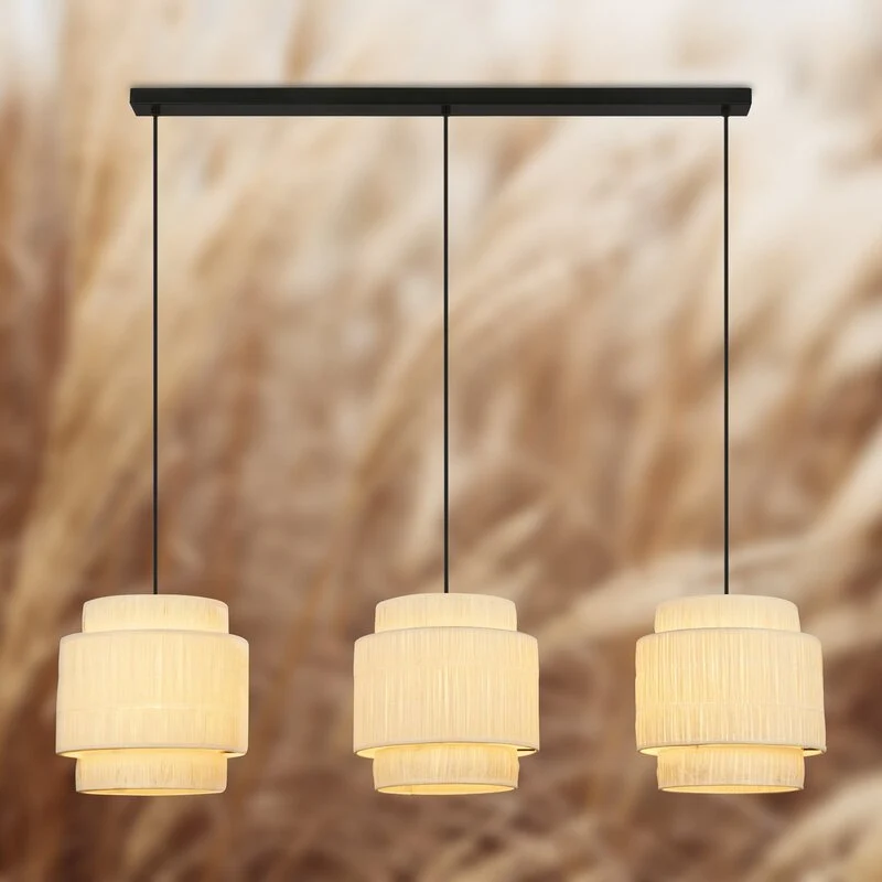 B-Ware Briloner Papper Hängeleuchte Hängelampe Leuchte Lampe Pendelleuchte Licht