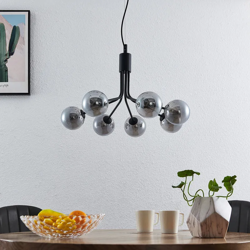 B-Ware Lucande Wynona Pendelleuchte 7-flammig Deckenlampe Hängelampe
