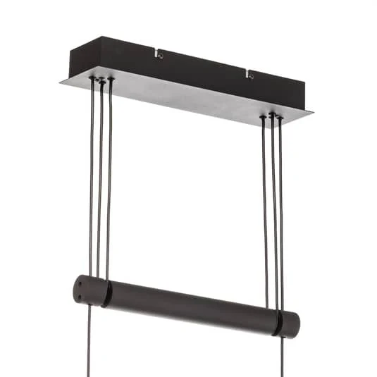 B-Ware Lindby Godwin Pendellampe Deckenlampe Hängeleuchte Lampe 3-flammig E14 schw459