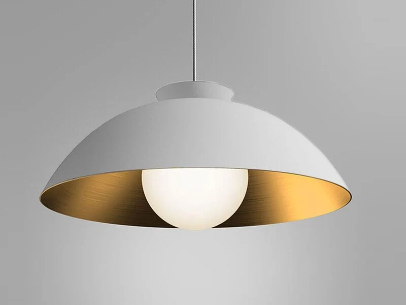 B-Ware Innermost Chelsea Pendelleuchte Ø 56cm weiß Pendellampe Lampe Leuchte Spot Licht