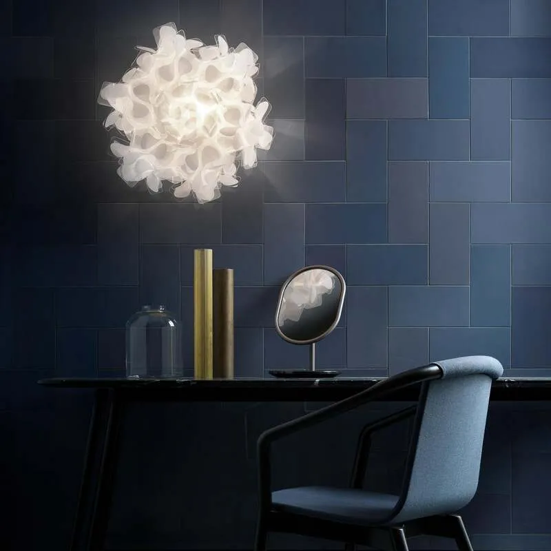 B-Ware Slamp Wandlampe Clizia Mama Non Mama LED Leuchte dimmbar weiß Ø53cm 20cm