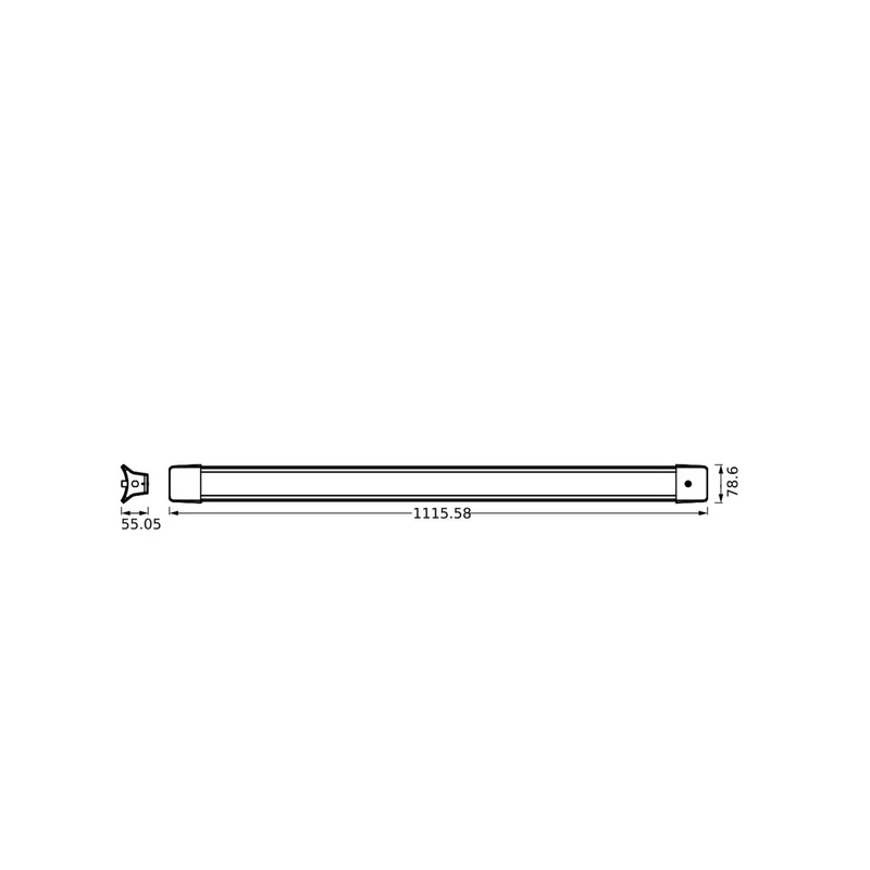 B-Ware OSRAM Hängelampe Pendelleuchte OFFICE LINE LED Lampe Leuchte weiß 112x7,9cm