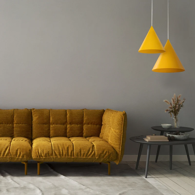 B-Ware TK Lighting Hängeleuchte Cono 1-flammig LED Pendelleuchte dimmbar Stahl Ø27cm