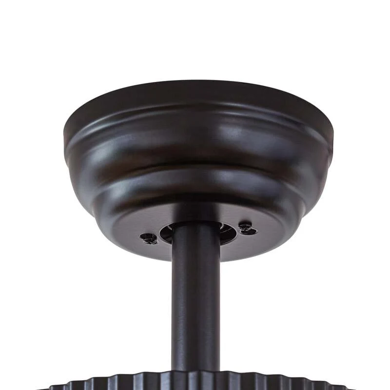 B-Ware Lucande Deckenventilator Silvaris Ø132cm Holzoptik DC leise mit Fernbedienung