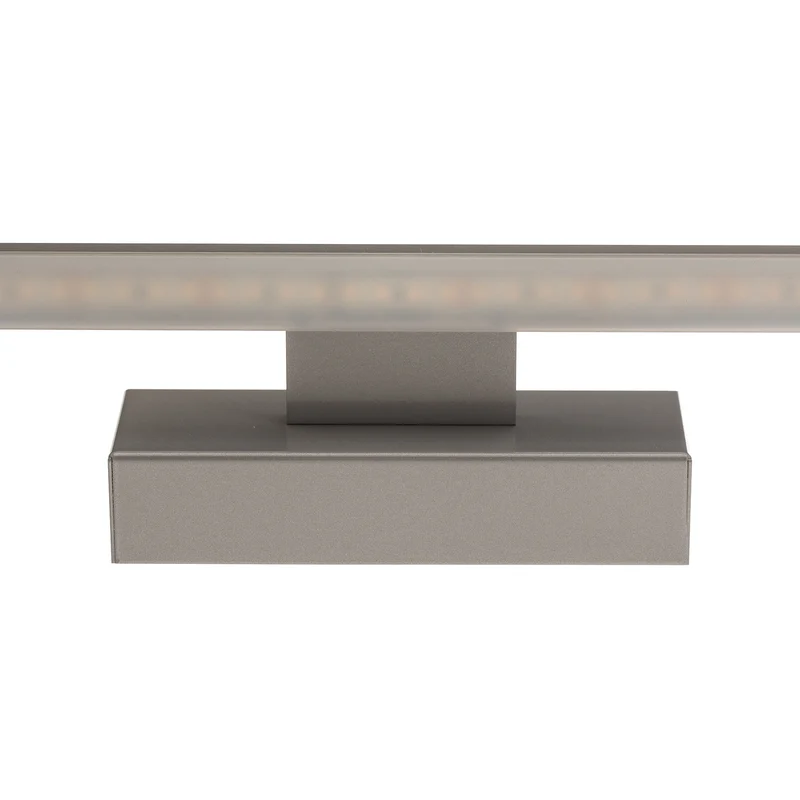 B-Ware MCJ LED Wandleuchte Spiegel Lampe Aluminium Weiss 80 cm Miroir Badezimmer