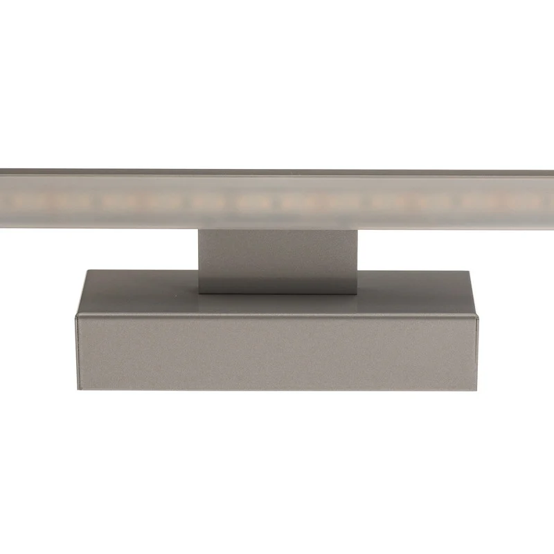 B-Ware MCJ LED Wandleuchte Spiegel Lampe Aluminium Weiss 80 cm Miroir Badezimmer