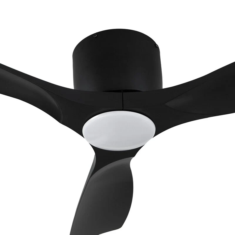 B-Ware Lucande Deckenventilator Ventilator LED smart Tuya Moneno CCT schwarz dimmbar
