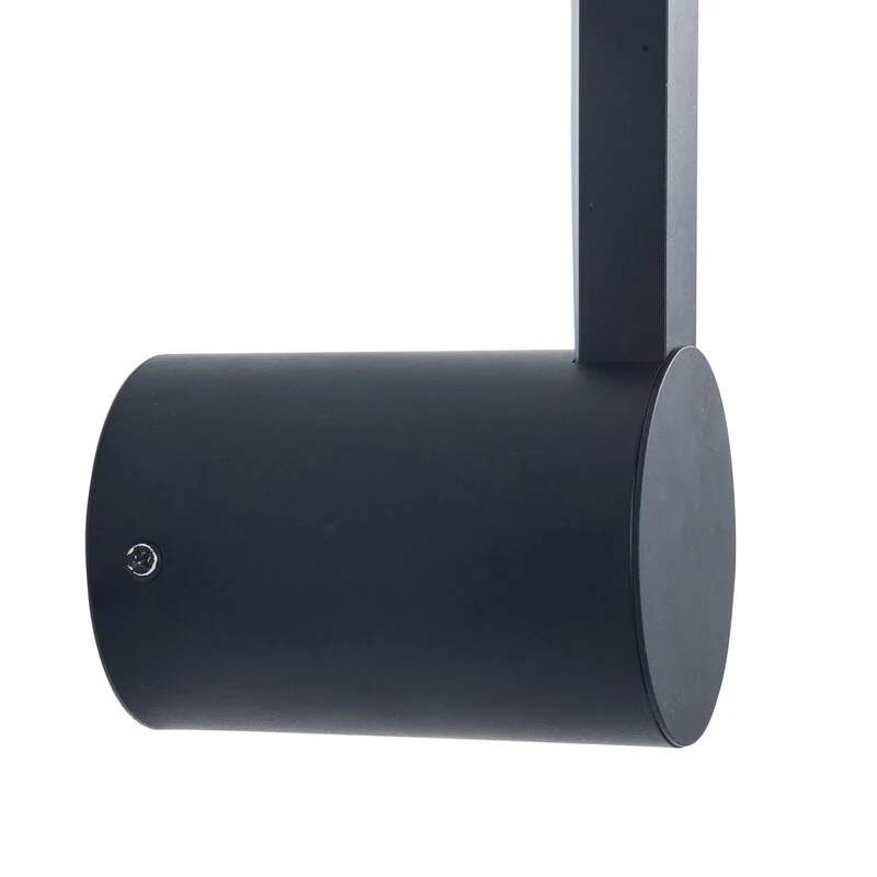 B-Ware Forlight Wandlampe Badleuchte LED Passeggio Nova schwarz Aluminium Silikon 40913