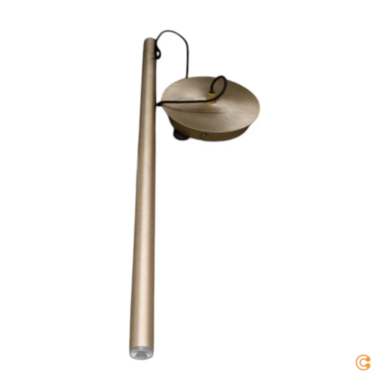 B-Ware Paul Neuhaus Hängeleuchte Pendelleuchte LED Flute messing matt Lampe Leuchte