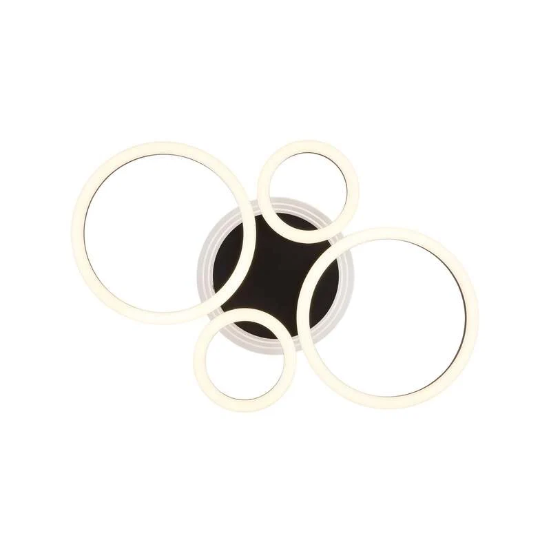 B-Ware Globo Deckenleuchte Loretta LED Lampe Leuchte CCT dimmbar schwarz 53cm 2500lm