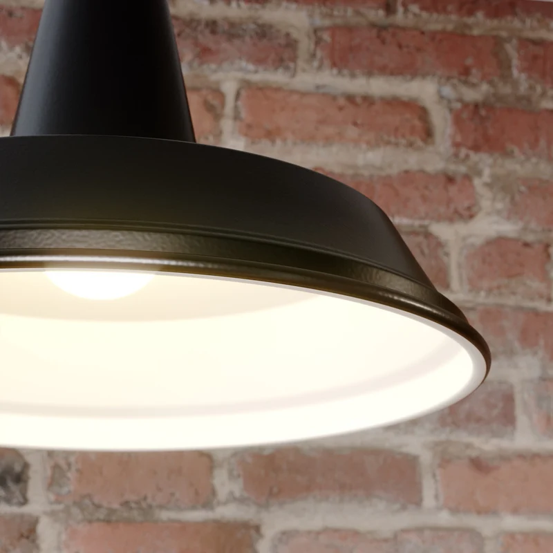 B-Ware Hängeleuchte Class LED Pendelleuchte dimmbar Lampe schwarz 36cm Ø, 100cm max.