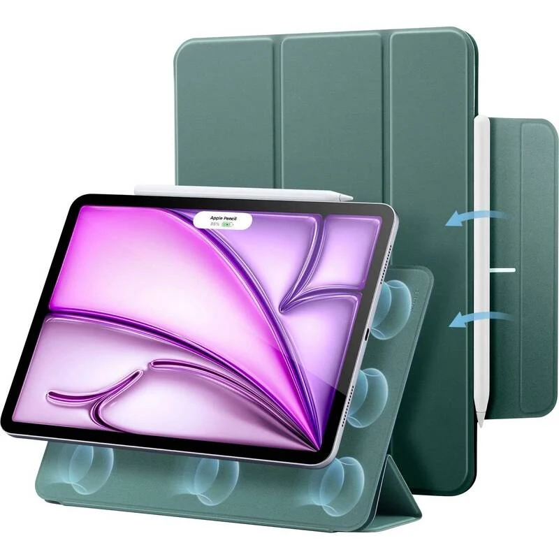 B-Ware ESR Rebound Magnetic Case für Apple iPad Air 13" / Pro 12,9" - forest green