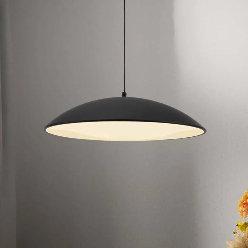 B-Ware SCHÖNER WOHNEN-Kollektion Hängeleuchte LENTE LED Pendelleuchte dimmbar schwarz
