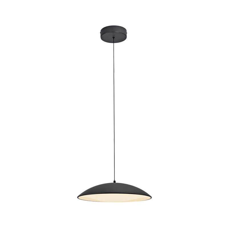 B-Ware SCHÖNER WOHNEN-Kollektion Hängeleuchte LENTE LED Pendelleuchte dimmbar schwarz