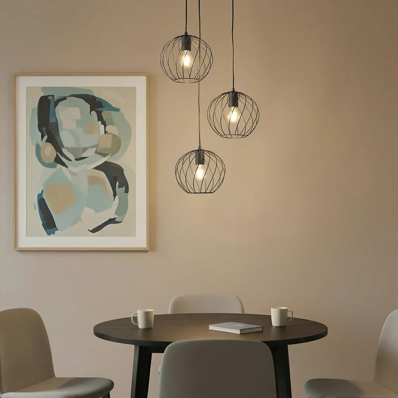 B-Ware Lindby Danika Hängeleuchte Hängelampe Leuchte Lampe Pendelleuchte Licht LED