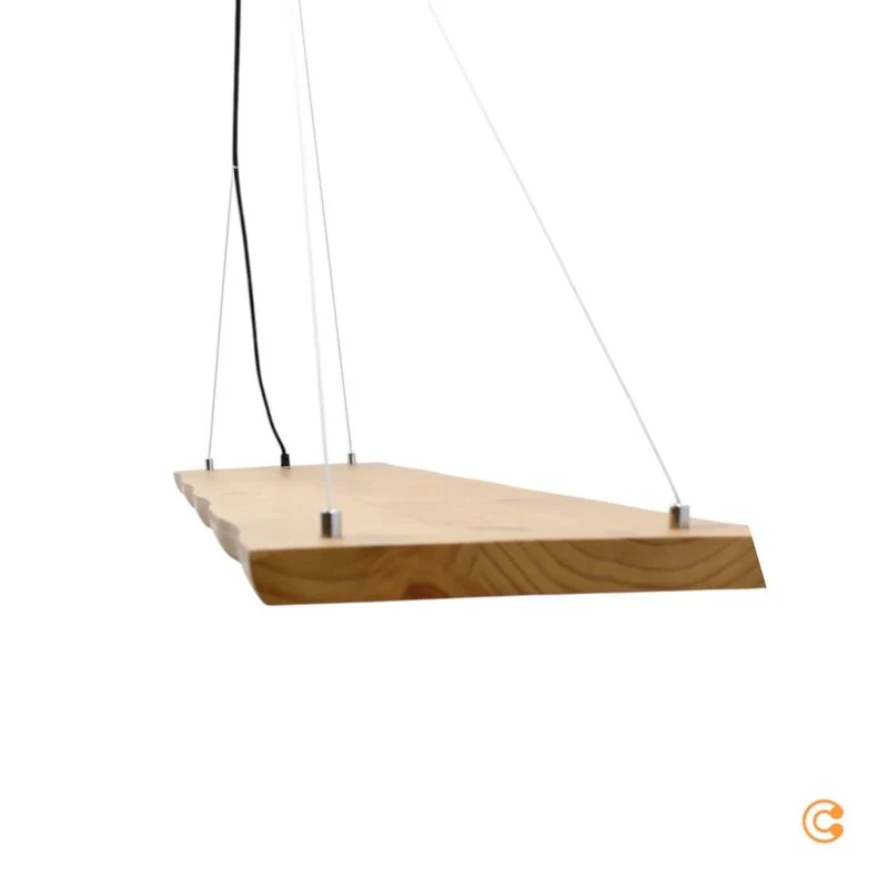 B-Ware Paul Neuhaus Hängelampe Pendelleuchte LED Palma Holz hell dimmbar CCT Fernbedien