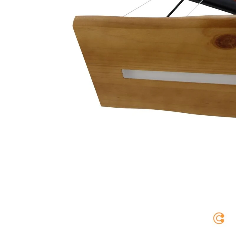 B-Ware Paul Neuhaus Hängelampe Pendelleuchte LED Palma Holz hell dimmbar CCT Fernbedien