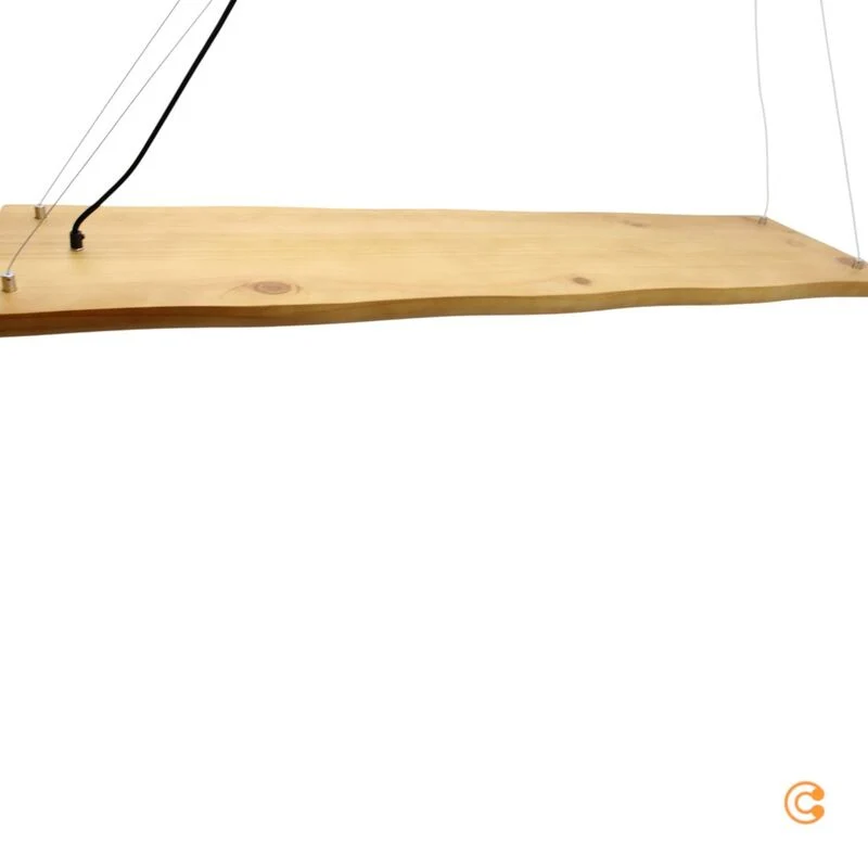 B-Ware Paul Neuhaus Hängelampe Pendelleuchte LED Palma Holz hell dimmbar CCT Fernbedien
