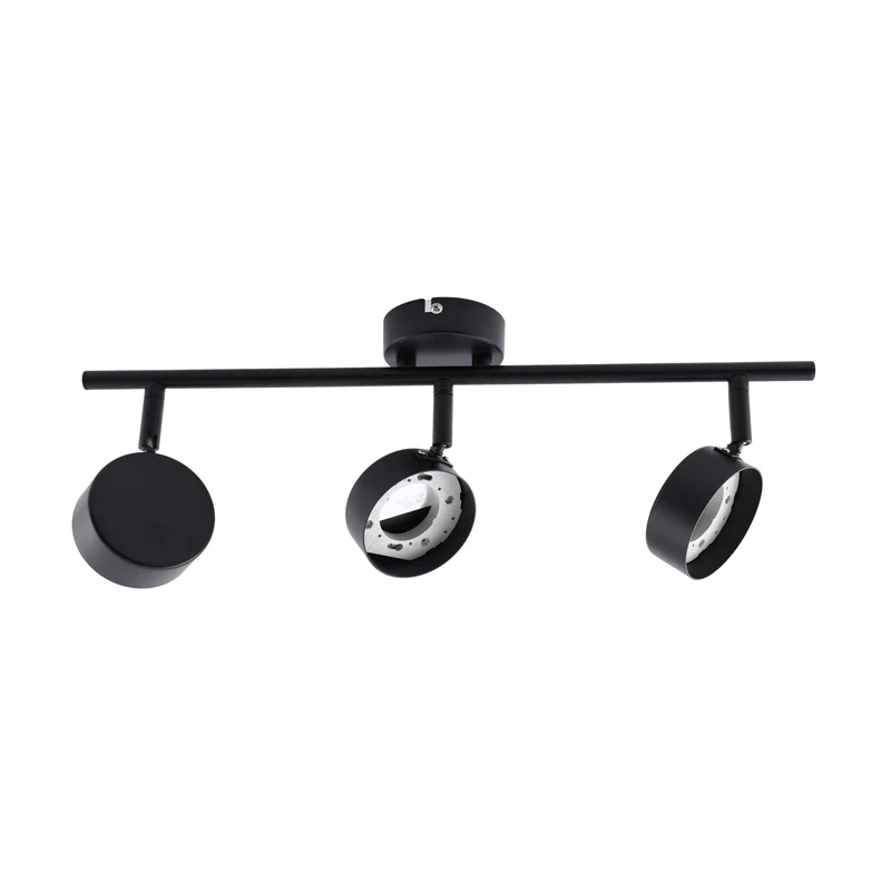 B-Ware Lindby Deckenleuchte Jyla 3-flammig LED dimmbar schwarz matt elegante Lampe