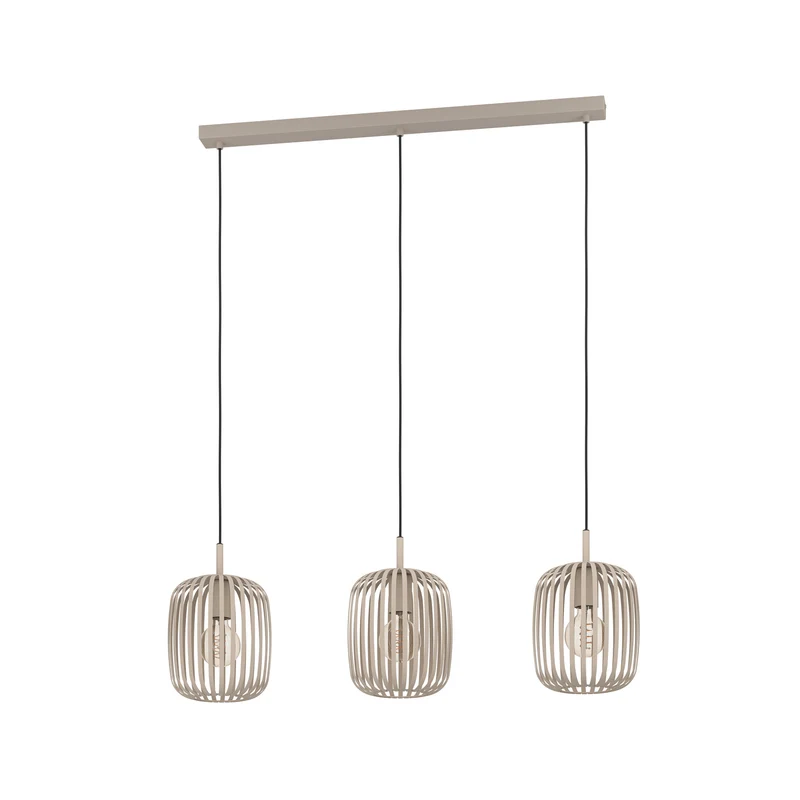 B-Ware ROMAZZINA Pendelleuchte sandfarben E27 IP20 900 mm Eglo Leuchten