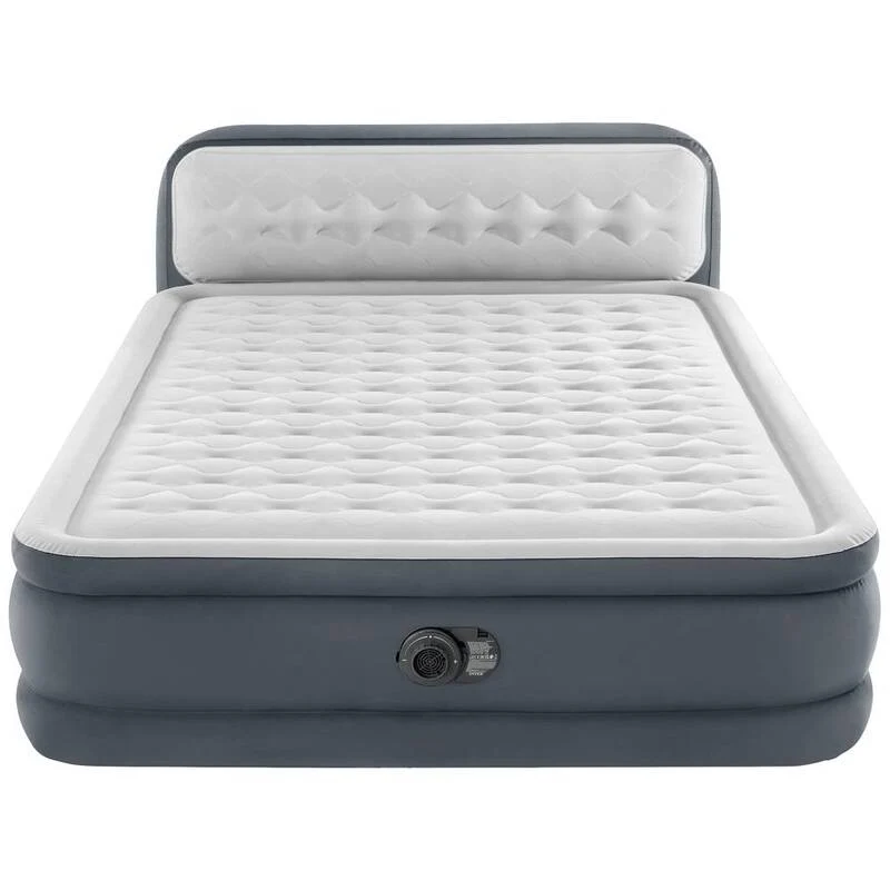 D-Ware Intex Luftbett DuraBeam UltraPlushHeadboard mit 220 V Pumpe Queen DEFEKTWARE