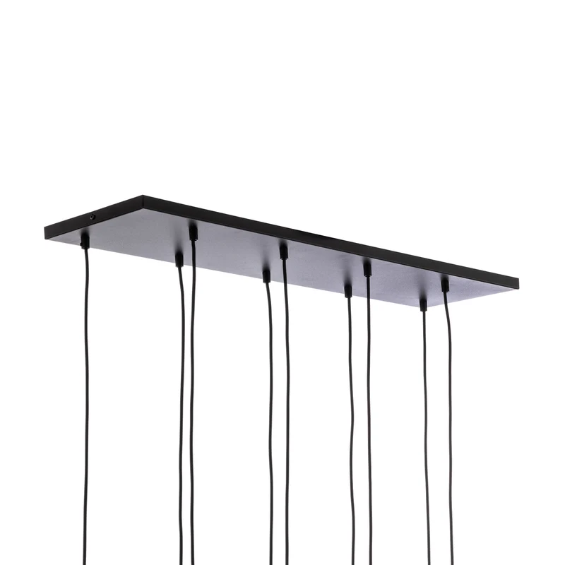 B-Ware Euluna Hängeleuchte Glassy Hängelampe Pendelleuchte Lampe Leuchte 9-flammig Glas