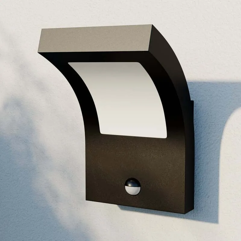 B-Ware Arcchio Außenleuchte Wandlampe LED Außenbeleuchtung Bewegungsmelder grafitg77