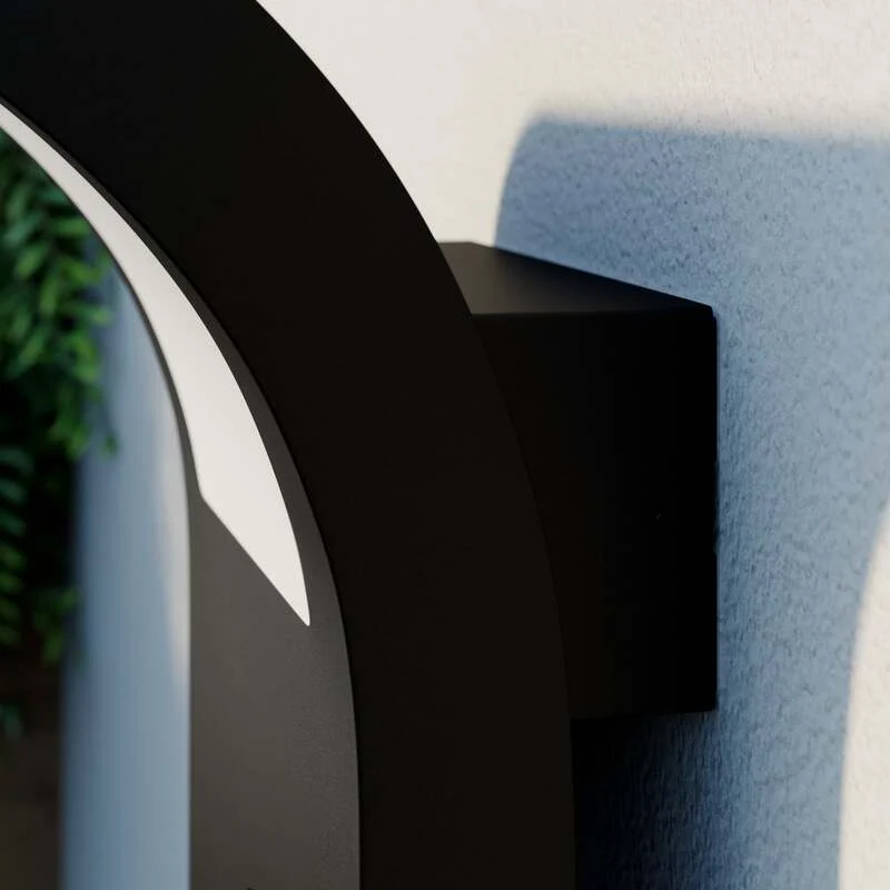 B-Ware Arcchio Außenleuchte Wandlampe LED Außenbeleuchtung Bewegungsmelder grafitg77