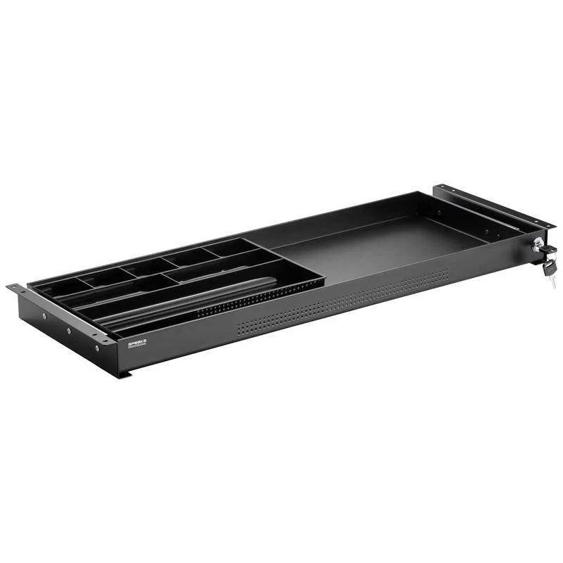 B-Ware SpeaKa Professional SP-10938492 Untertisch-Schublade 740 x 449 mm abschließbar