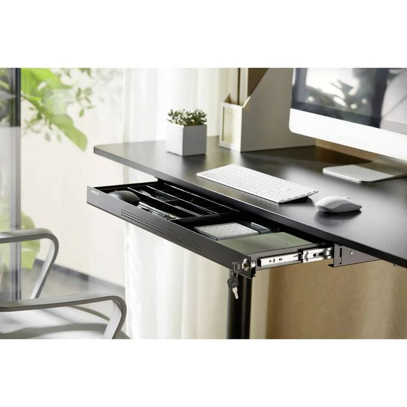B-Ware SpeaKa Professional SP-10938492 Untertisch-Schublade 740 x 449 mm abschließbar