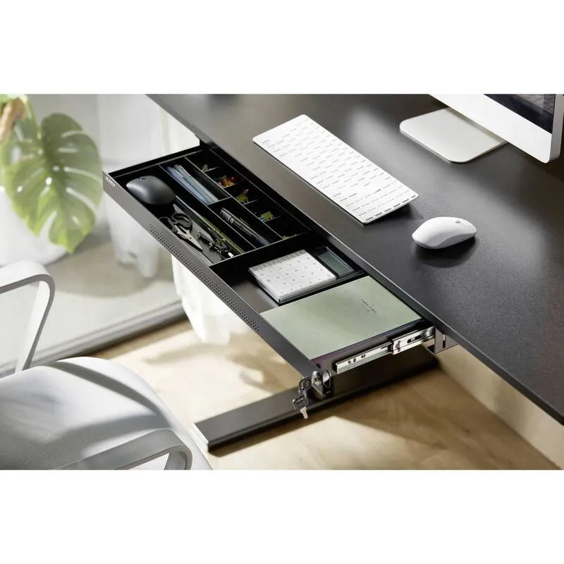 B-Ware SpeaKa Professional SP-10938492 Untertisch-Schublade 740 x 449 mm abschließbar