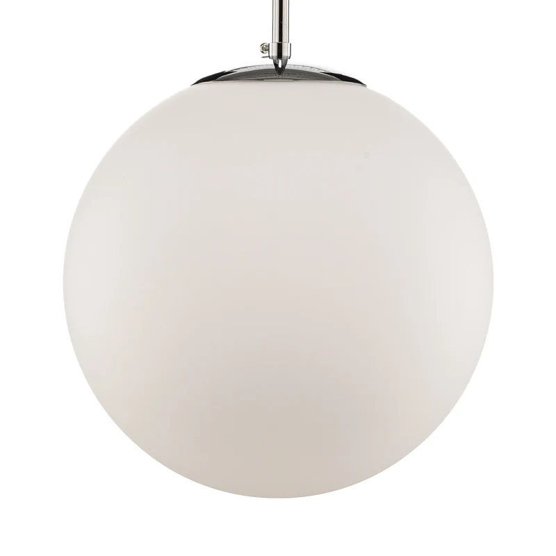 B-Ware Euluna Pendelleuchte Dione Hängeleuchte Deckenlampe E27 1 Flg Weiß Chrom 30858