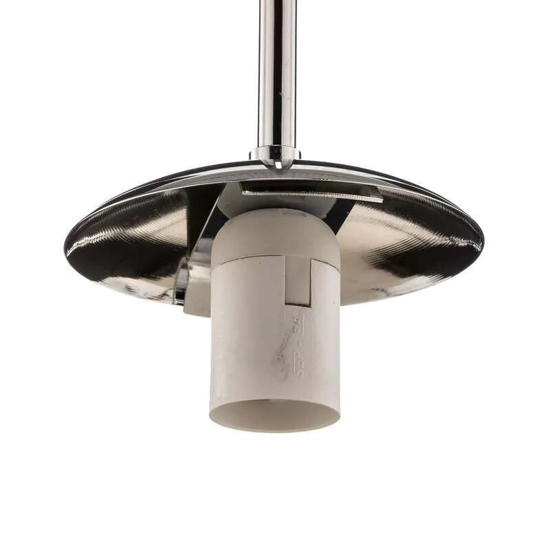 B-Ware Euluna Pendelleuchte Dione Hängeleuchte Deckenlampe E27 1 Flg Weiß Chrom 30858