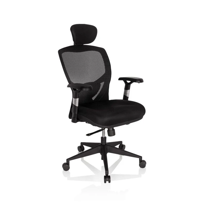 B-Ware hjh OFFICE Bürostuhl Chefsessel VENUS BASE Ergonomie Komfort Design schwarz