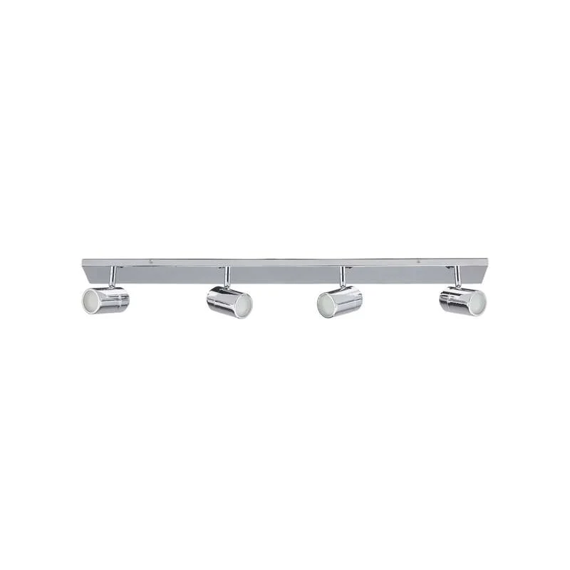 B-Ware Lindby Dejan 4-flammige Badleuchte Badlampe Lampe Leuchte Deckenlampe silber758