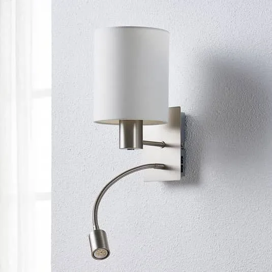 B-Ware Lindby StoffWandleuchte Wandleuchte Wandleuchte Lampe Leuchte Shajan LED-Leselic