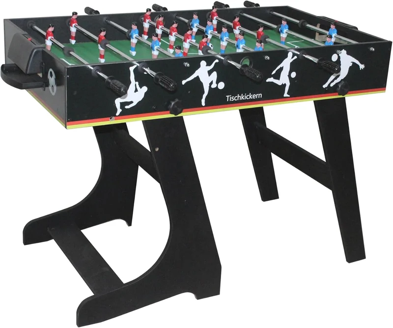B-Ware Izzy Spieltisch Tischkicker Kickertisch Klapptisch Fußball Spieler Tischfußball