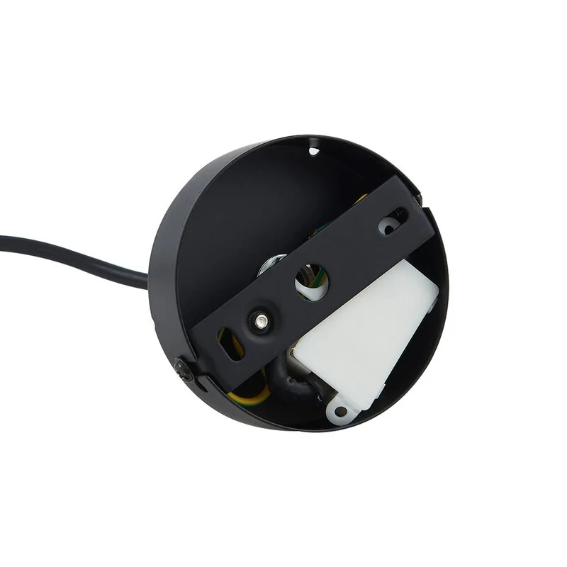 B-Ware Lucande Hängelampe Bidolo schwarz Glas Ø 15 cm IP44 Deckenlampe Lampe Leuchte