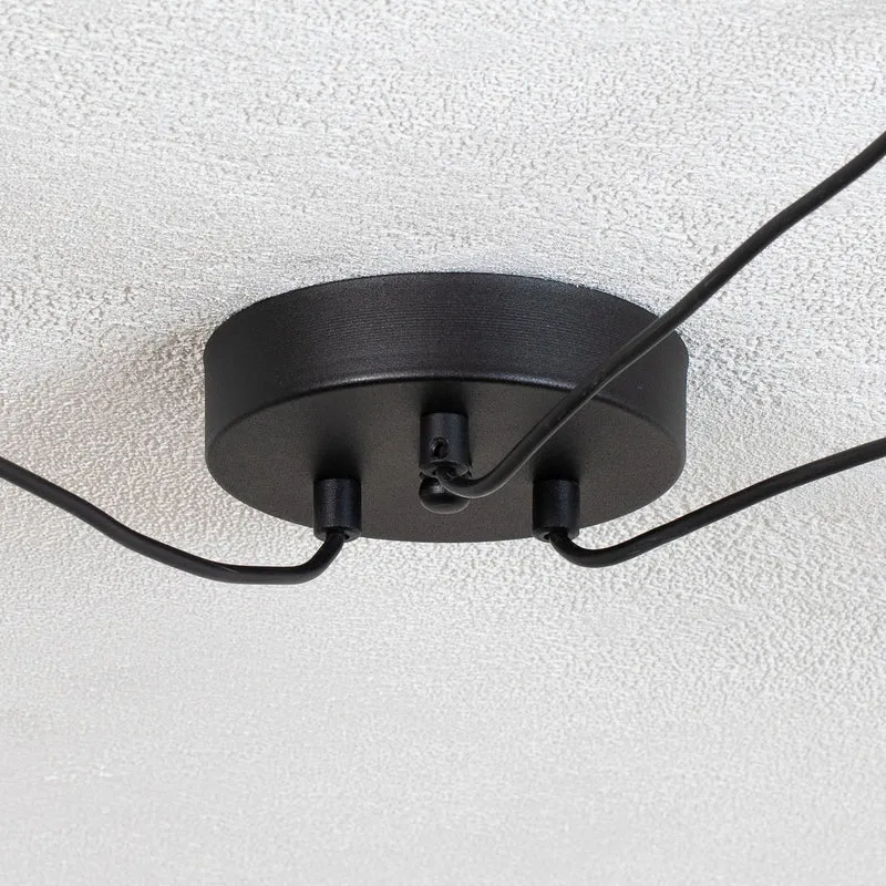 B-Ware Hängelampe Fellini MR-897 3-flg. dezentral schwarz E27 Deckenlampe Lampe Leuchte