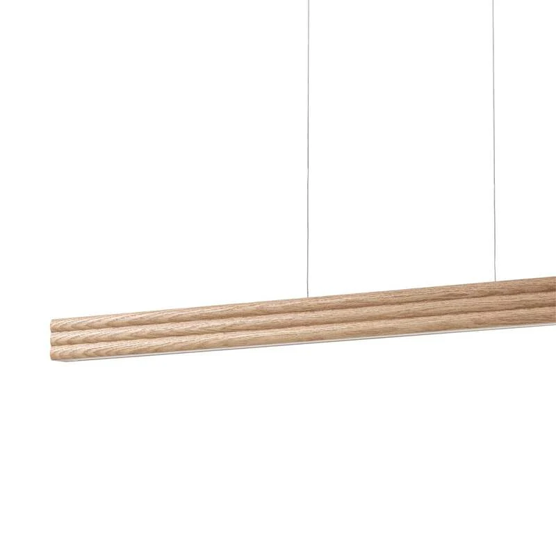 B-Ware Lucande Hängelampe Hängeleuchte Annetta LED Pendelleuchte dimmbar CCT Holz