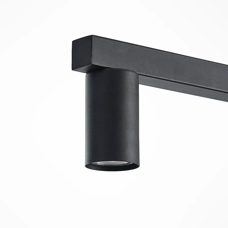 B-Ware Lindby Baliko Hängeleuchte Deckenlampe Lampe Pendelleuchte 5-flmg GU10 schwarz