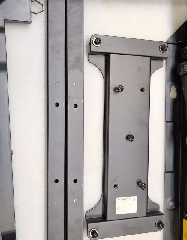 C-Ware SpeaKa Professional TV-Deckenhalterung elektrisch motorisiert neigbar schwarz