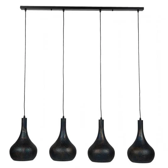 B-Ware Emob Hängeleuchte Bombur Hängelampe Pendelleuchte Pendellampe Lampe Vierflammig