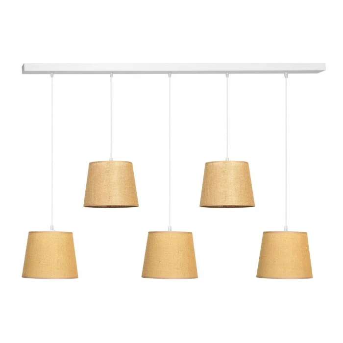 B-Ware Euluna Jute Hängelampe Hängeleuchte Lampe Leuchte Pendellampe Pendelleuchte
