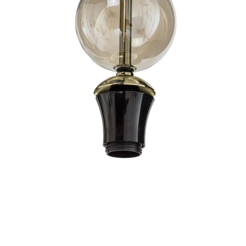 B-Ware TK Lighting Hängelampe Sophia 3-flammig LED Pendelleuchte dimmbar cognac Ø41cm