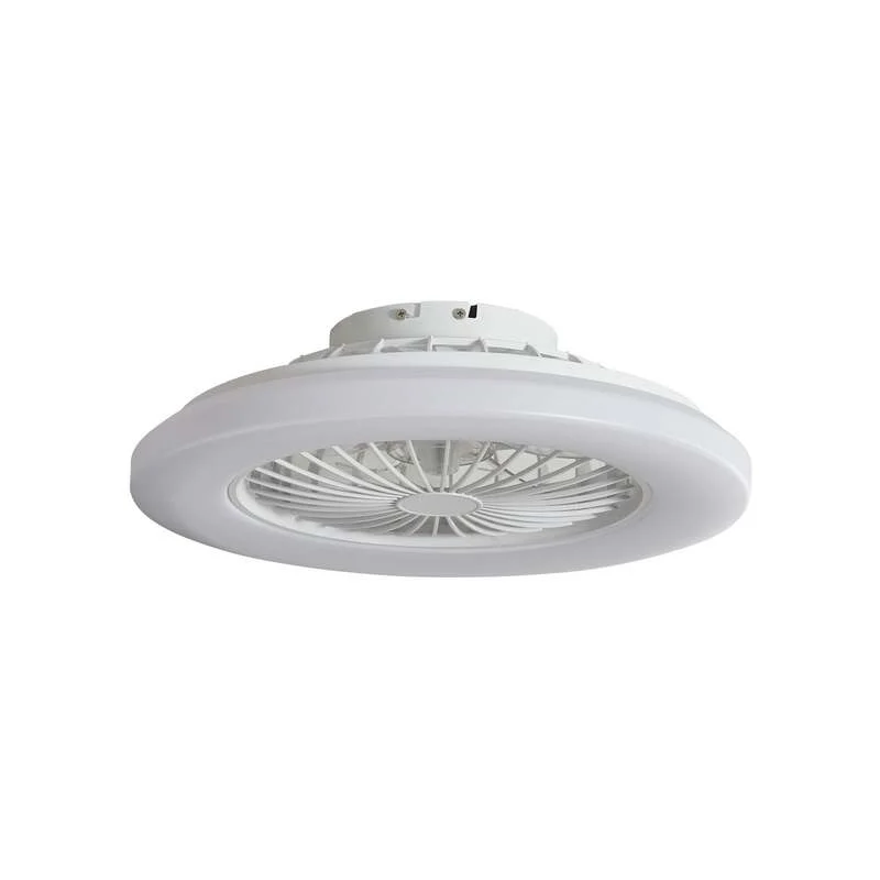 B-Ware Lindby LED-Deckenventilator Vedin DC 49 cm dimmbar Fernbedienung weiß