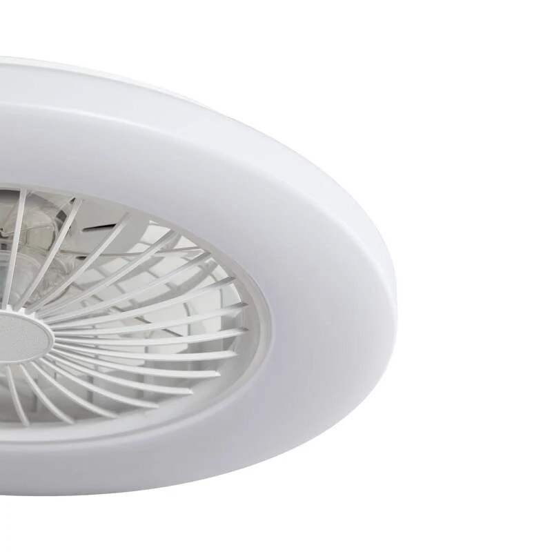 B-Ware Lindby LED-Deckenventilator Vedin DC 49 cm dimmbar Fernbedienung weiß