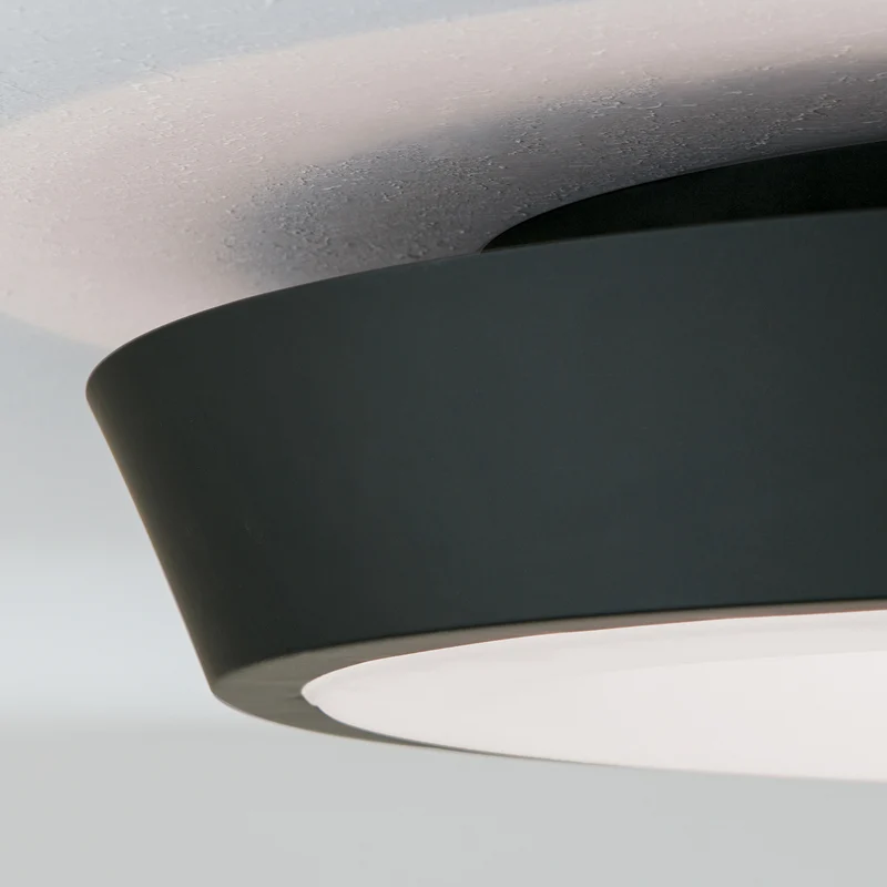 B-Ware Look Deckenleuchte LED Lampe Leuchte schwarz weiß Stahl Acryl dimmbar warmweiß